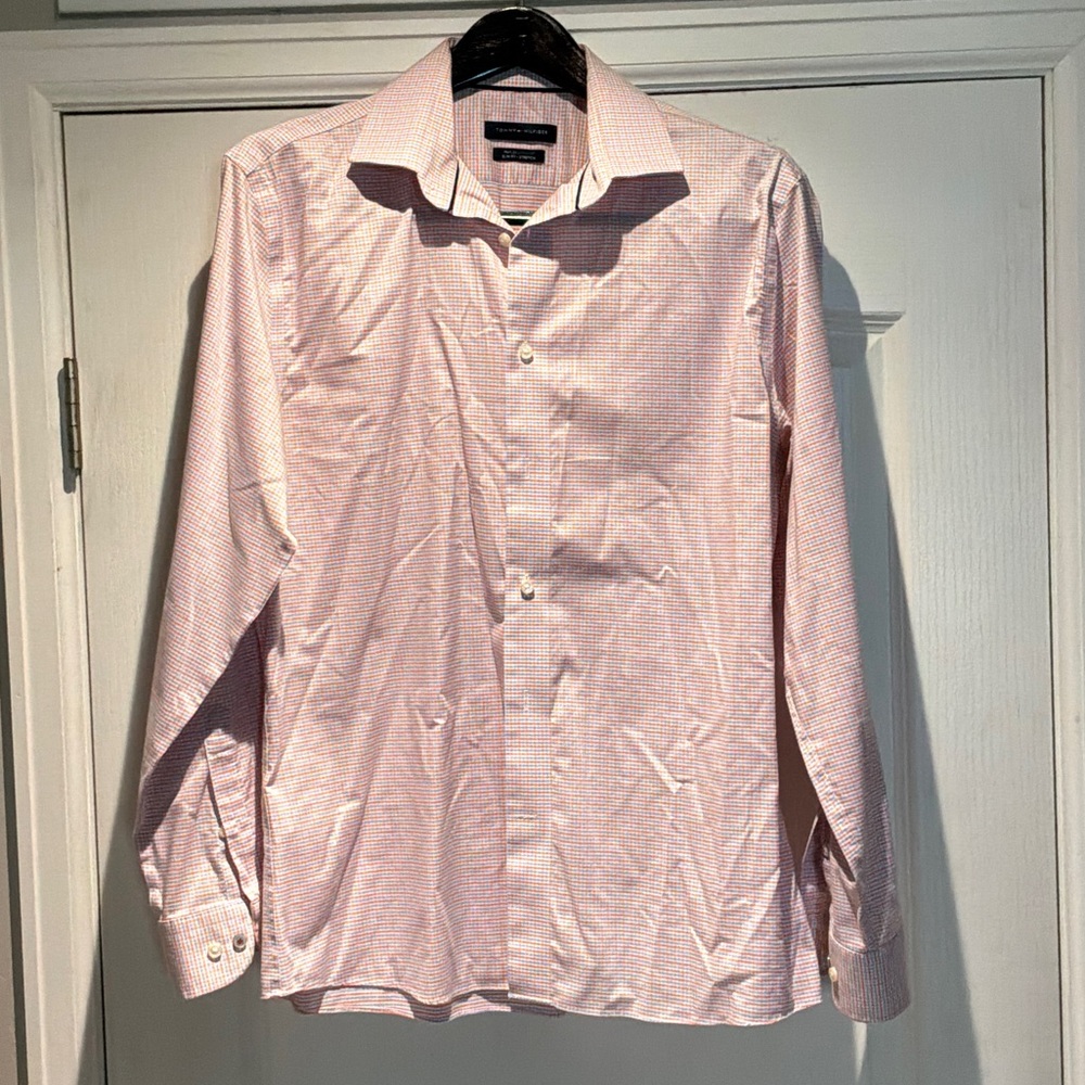 Tommy Hilfiger Light Pink Dress Shirt